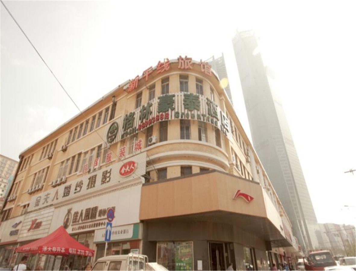 Greentree Inn Liaoning Dalian Railway Station South Shengli Square Express Hotel Екстер'єр фото